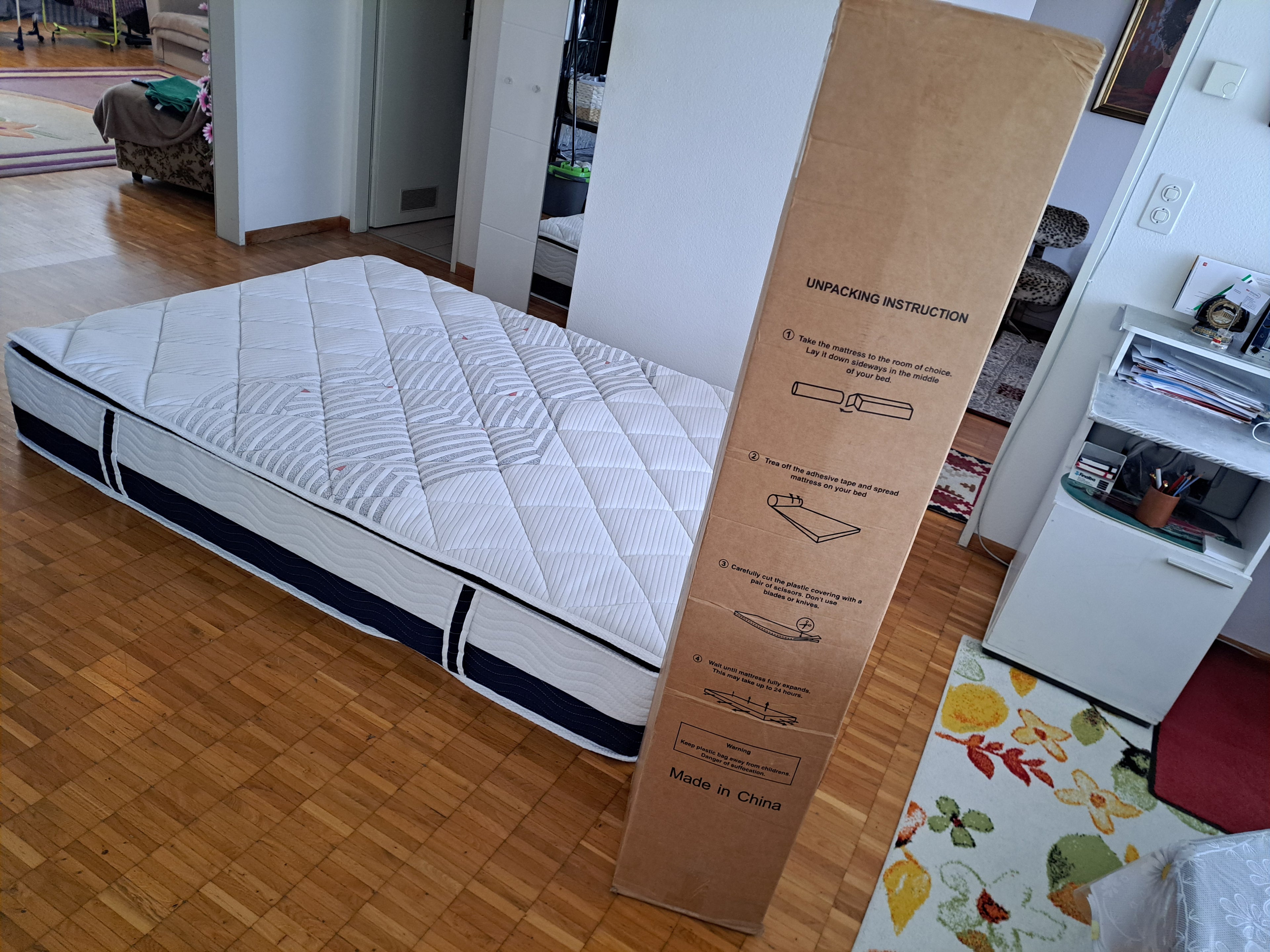 Taschenfederkernmatratze Valandis 160 x 200 cm Valandis12